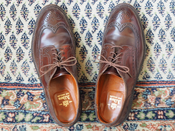 オールデン 2087 ダークバーガンディー コードバン ショートウィング