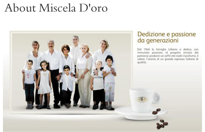 コーヒーカップ & ソーサ6種6脚セット オリビエーロ・トスカーニ