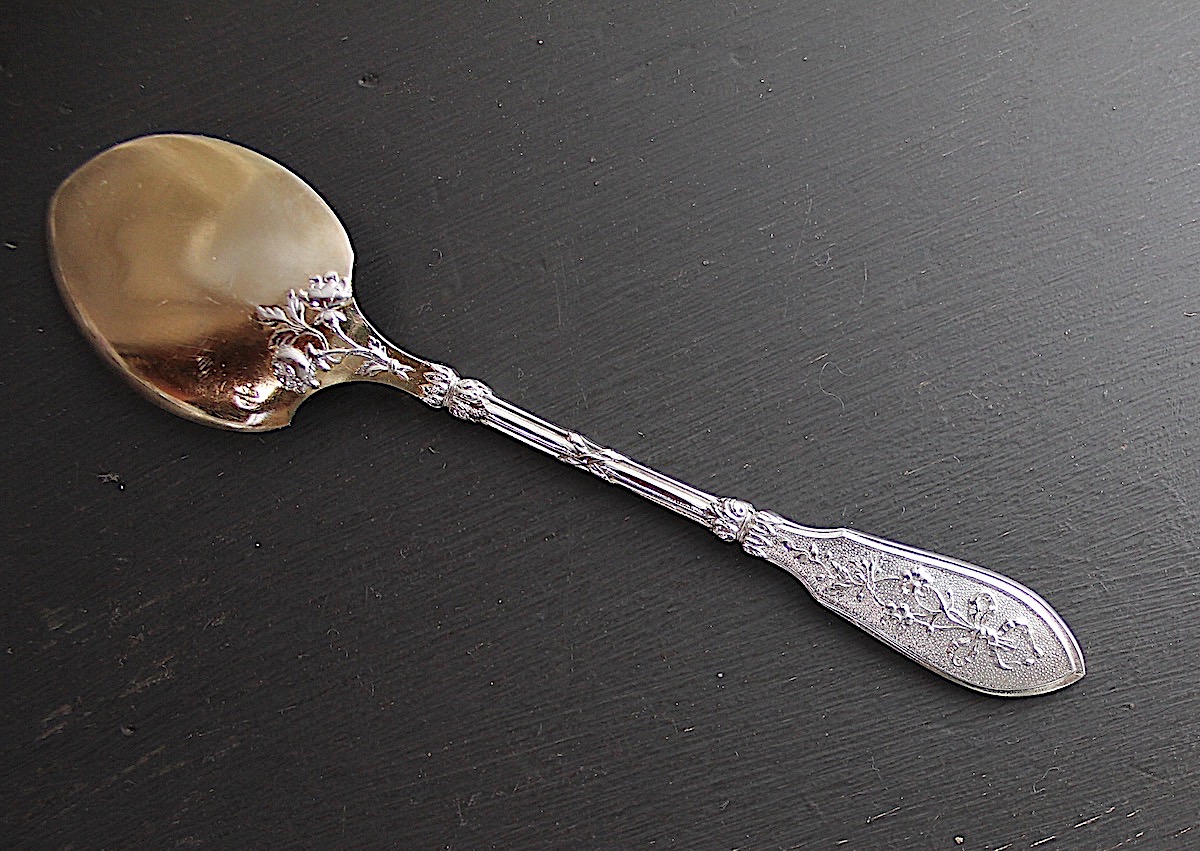 Sold：アイスクリームスプーン6本、Henin & Cie | アリスアンティーク