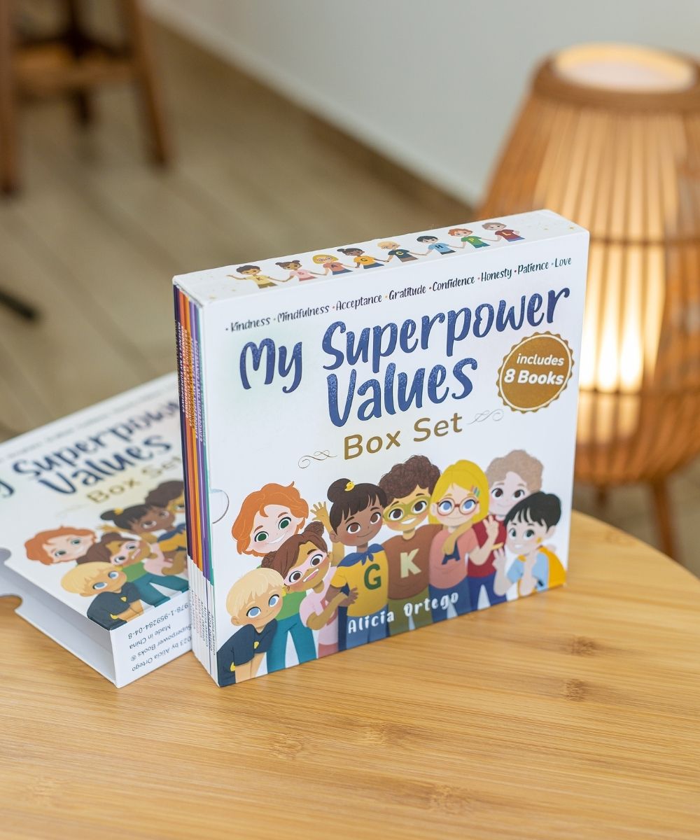 My Superpower Values Box Set (8 books) - Alicia Ortego