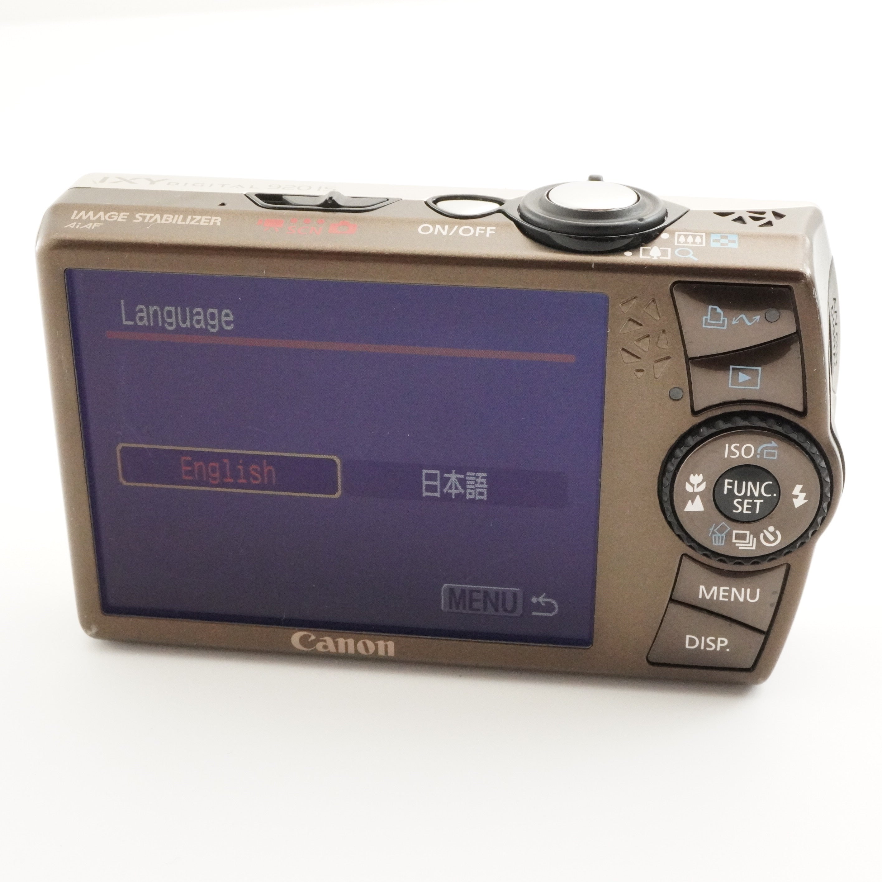 Canon IXY DIGITAL 920 IS Gold With 4GB SDHC Card Digital Camera
