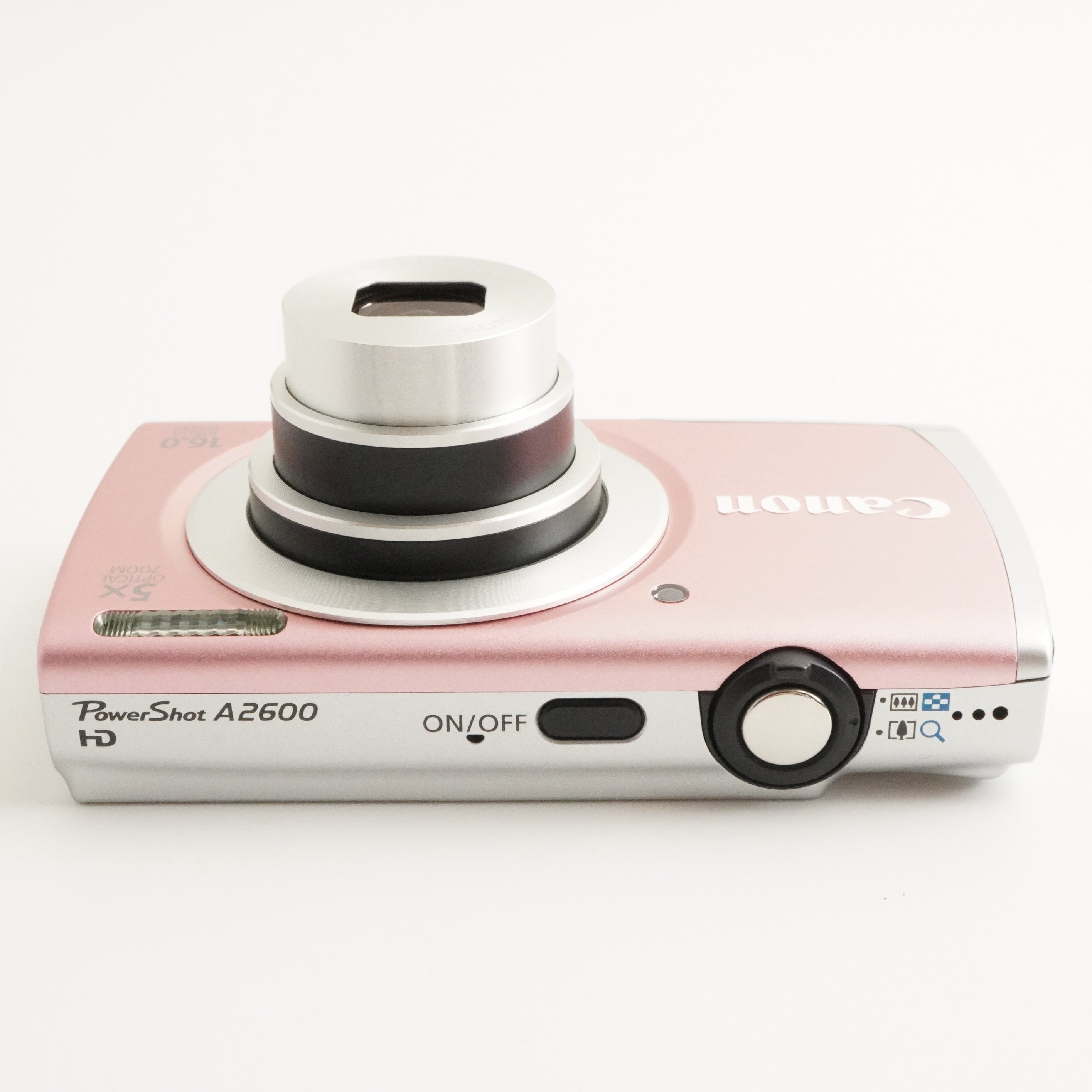 Canon PowerShot A2600 Pink In Box +4GB SDHC Card Digital Camera