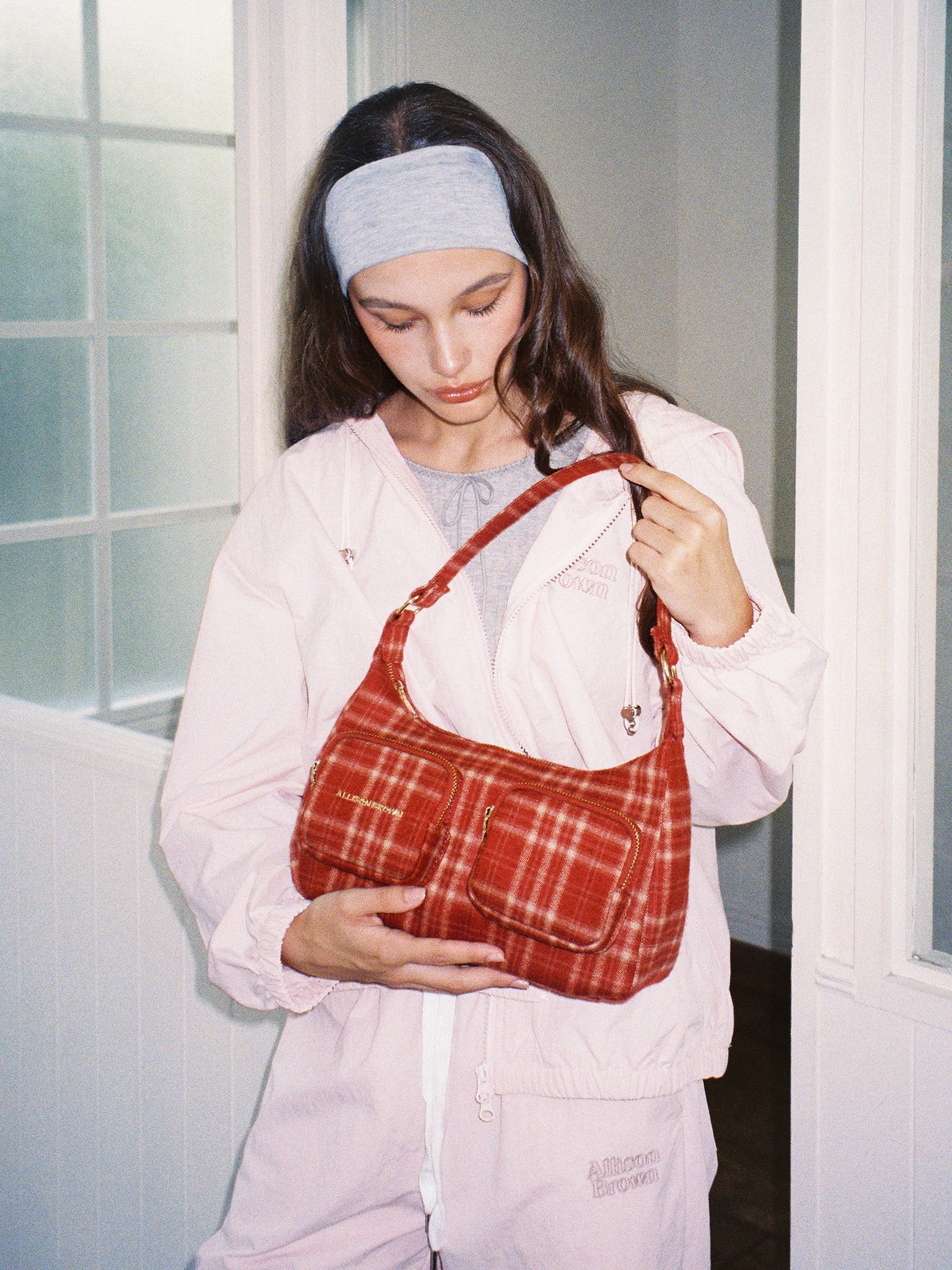 Everyday Check Shoulder Bag – ALLISON BROWN