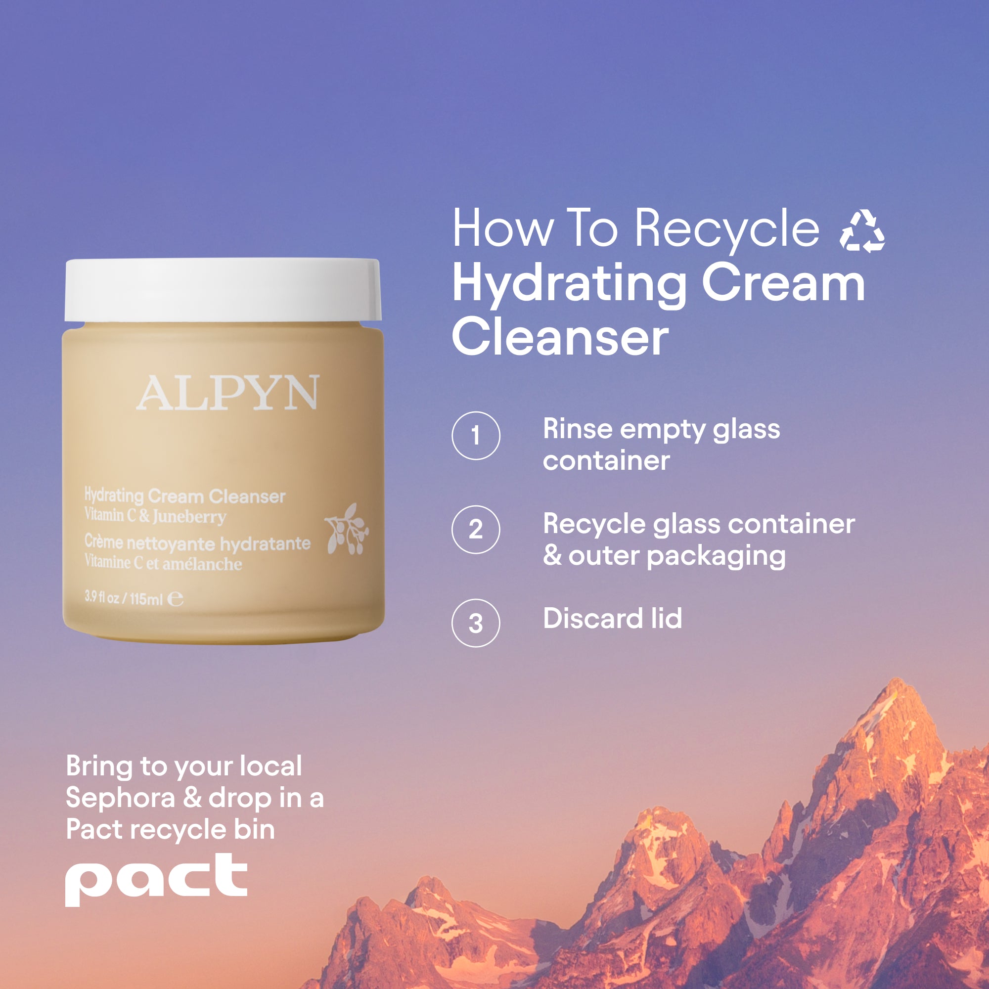 Alpyn Beauty Cleanser | Juneberry Hydrating Cream Cleanser
