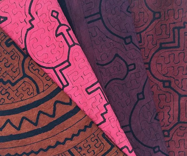 シピボ族の泥染め - アマゾン屋