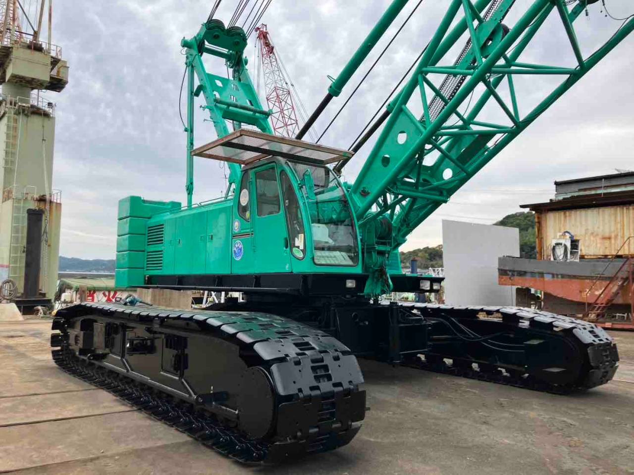 日立住友 120トン吊りクローラクレーン：SCX1200 | 船舶・機材・重機