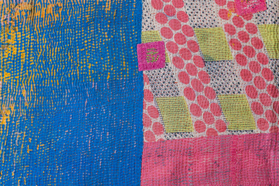 インド産 カンタキルト・ラリーキルト】ヴィンテージラグ専門店 amaleh