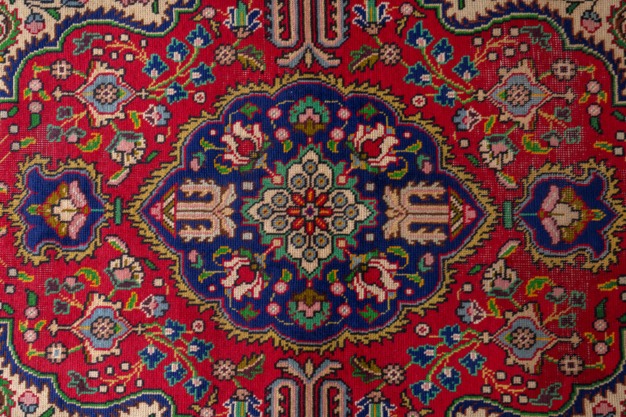 イラン産 1980年代 ヴィンテージラグ】ペルシャ絨毯-ヴィンテージラグ