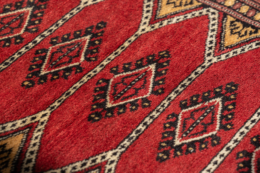 パキスタン産 1980年代 手織り絨毯】パキスタンラグ-ヴィンテージラグ