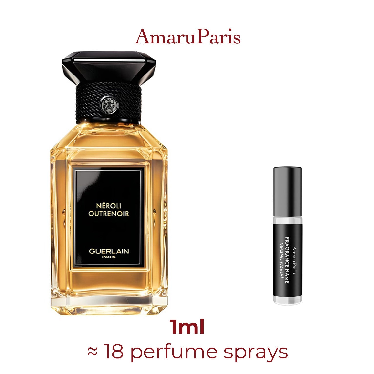 Néroli Outrenoir Guerlain - Amaru Paris Miniature Perfume