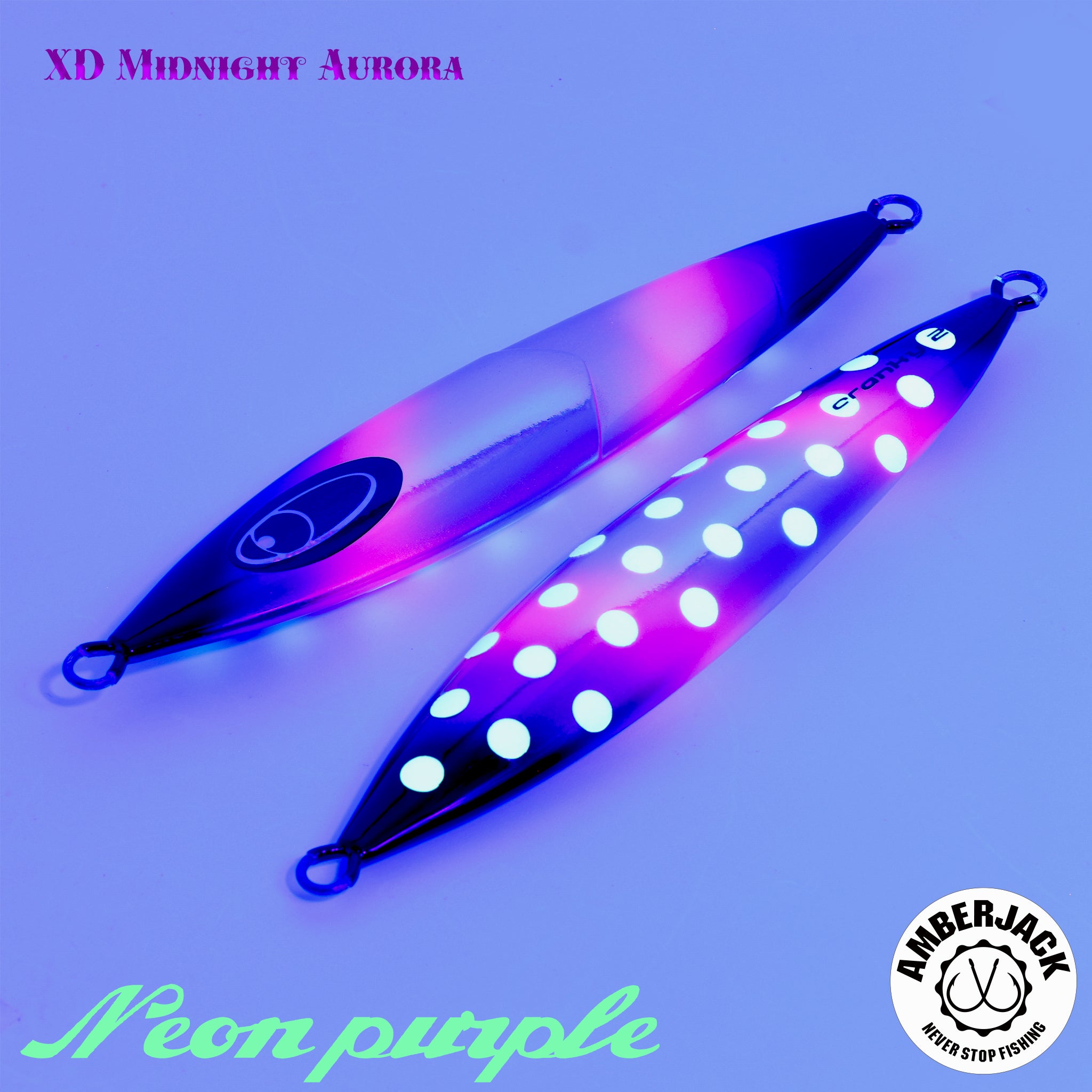 クランキー XDミッドナイトオーロラ / 裏ドットグロー シーフロア