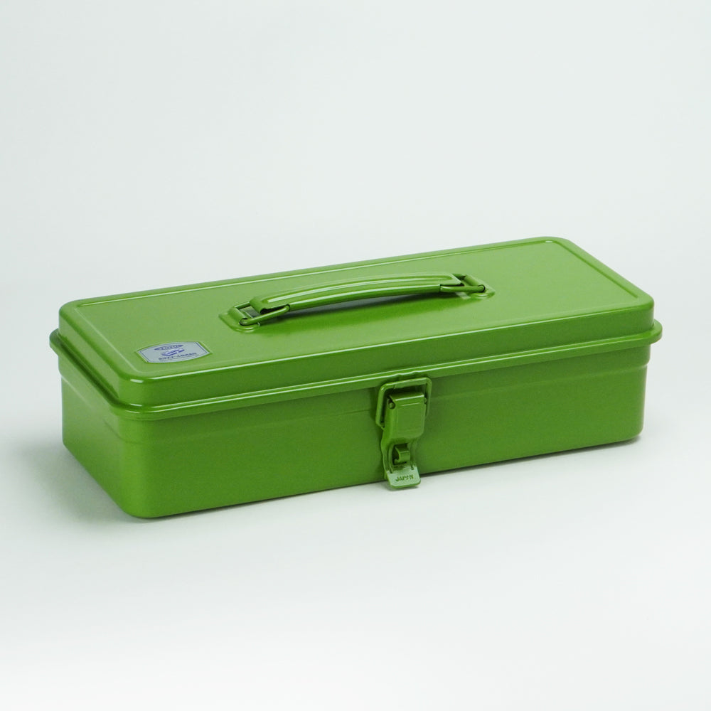 Toyo Steel Toolbox with Top Handle and Flat Lid, style T-320