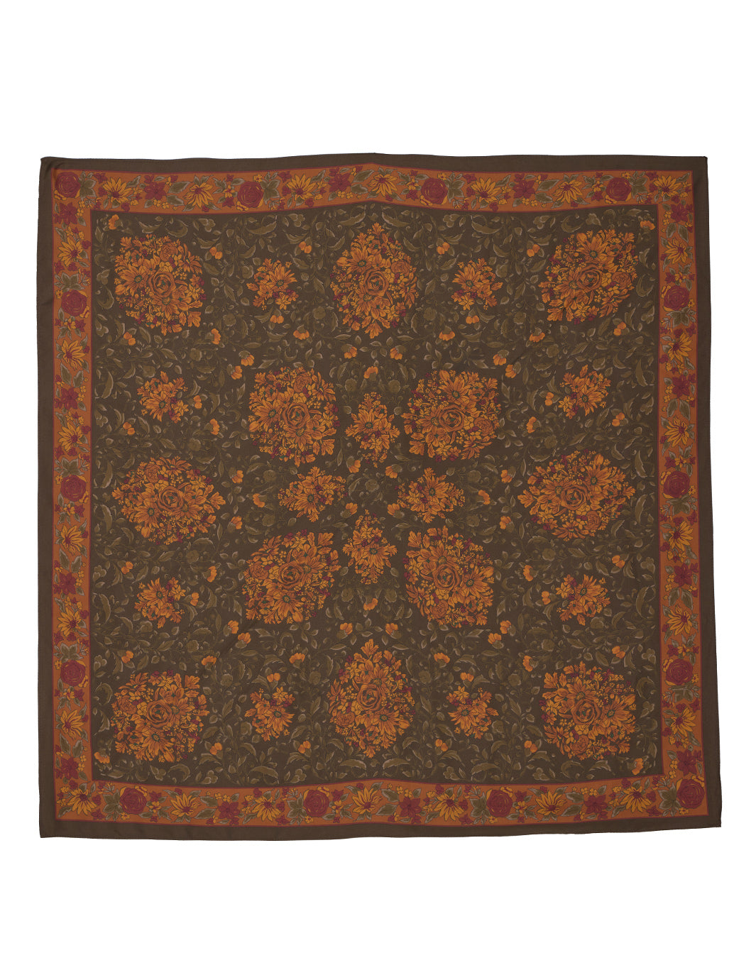 DAQHNE 90×90 SILK SCARF