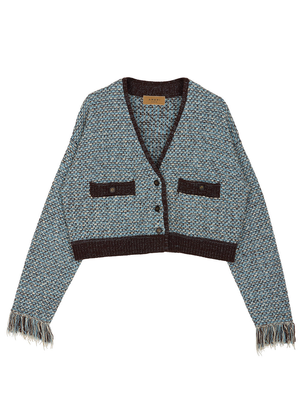 UND TWEED SHORT KNIT CARDIGAN