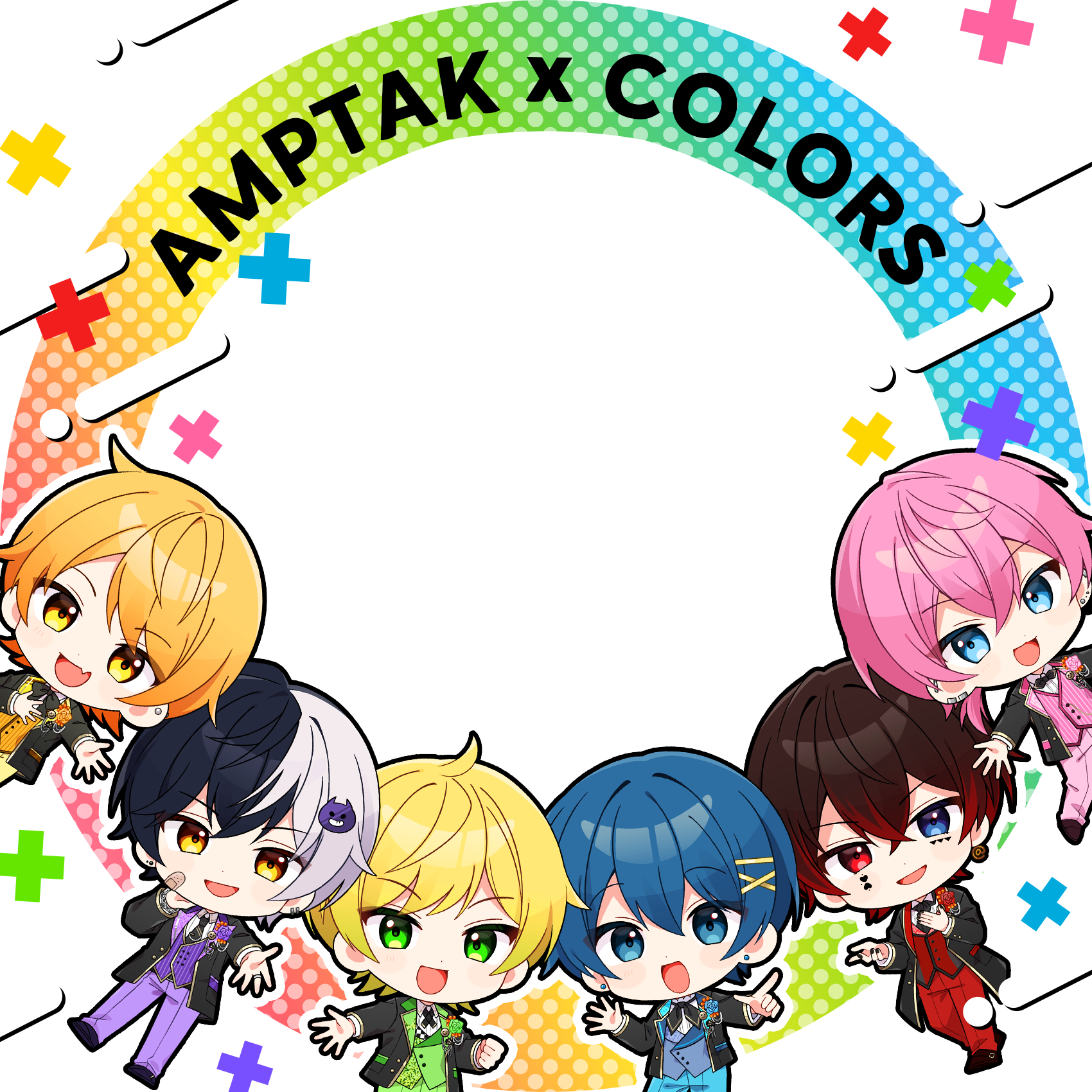 AMPTAK×COLORS リングライト けちゃ 虹 アンプタックカラーズ 【公式通販】