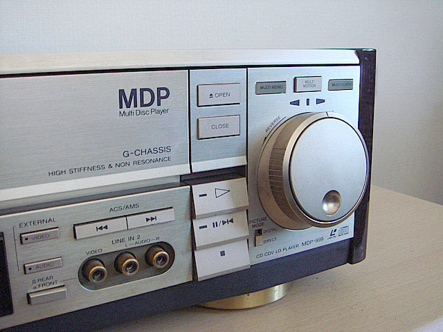 MDP-999(Sony) 1990年 修理編 | 古いハードに囲まれて since2011
