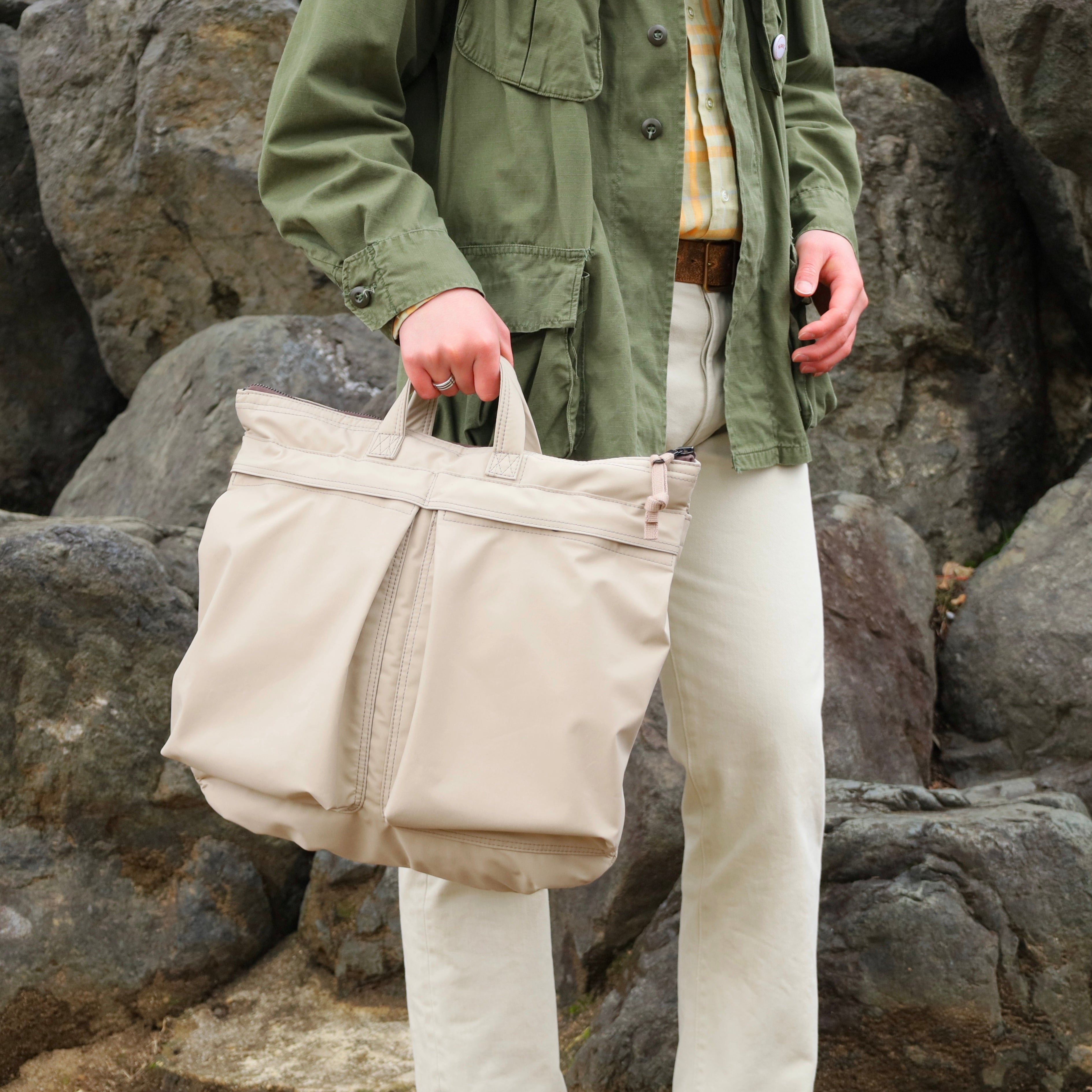 HELMET BAG VINTAGE GORE-TEX – ANATOMICA NAGOYA