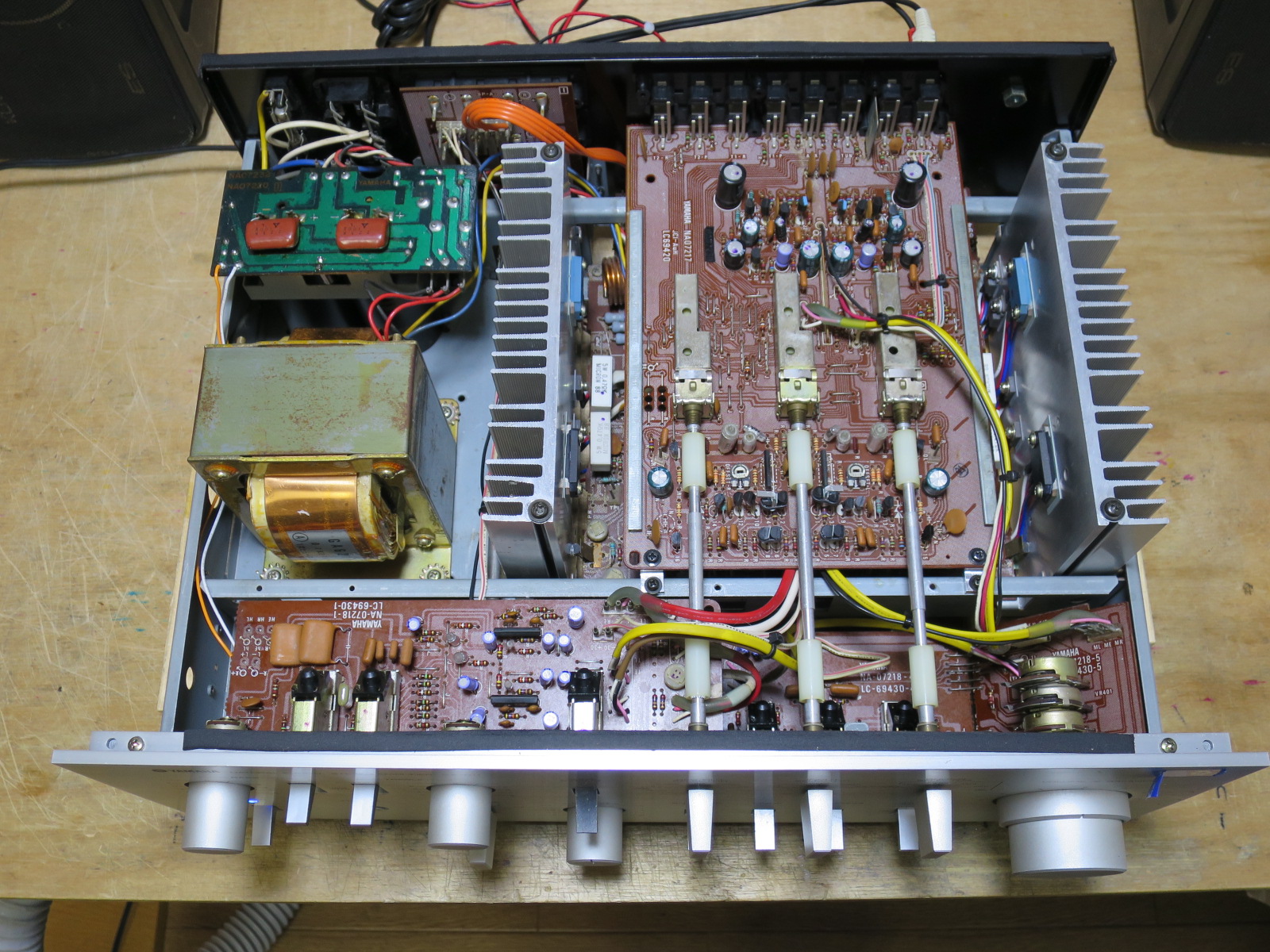 昭和50年代のアンプ YAMAHA CA-R11 10台目: アナログ技術の研究