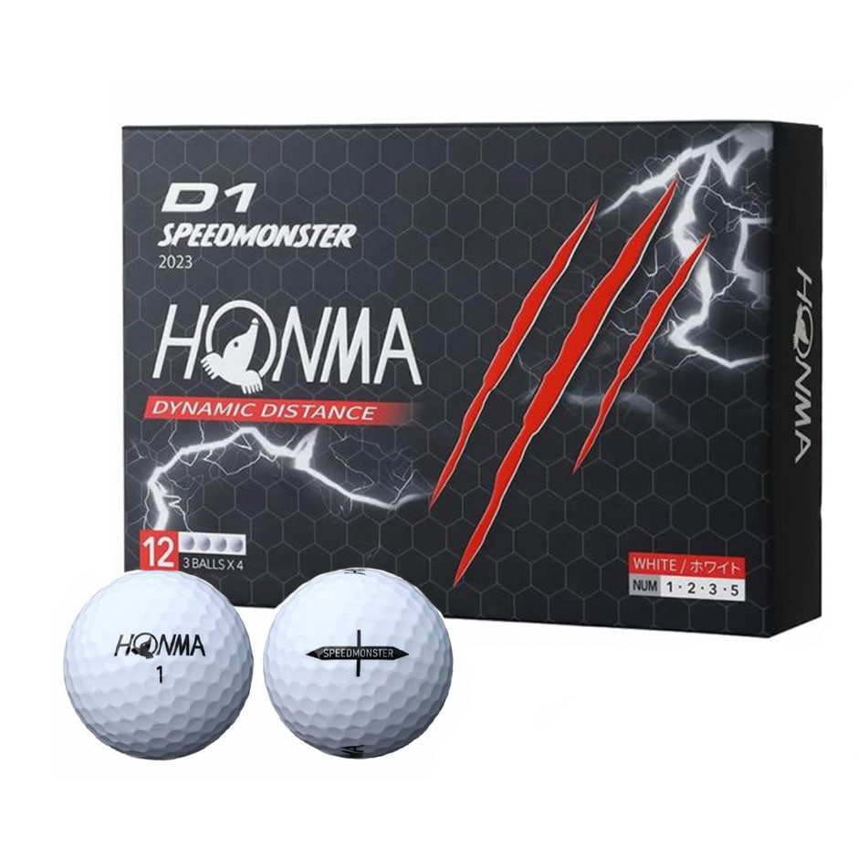 HONMA D1 SPEEDMONSTER 2023 1ダース(12球入) 本間ゴルフ ホンマ D1