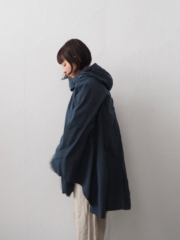 POSTALCO(ポスタルコ) RAIN CAPE-レインケープ- ダークブルー - and