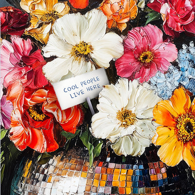 Cool People Live Here 2 [Best Seller] – Motivational Disco Ball