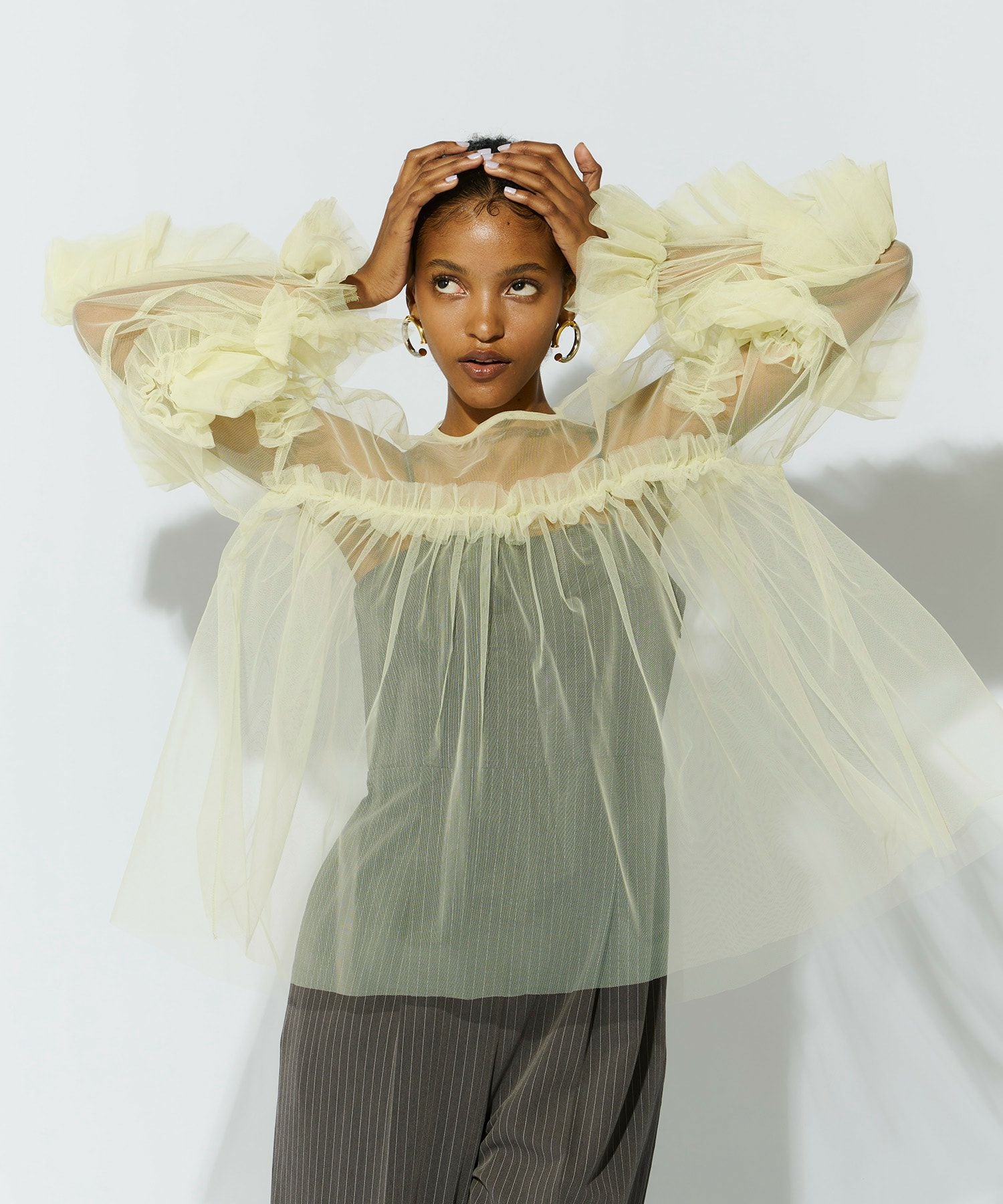 decorative tulle tops | ANDRESD