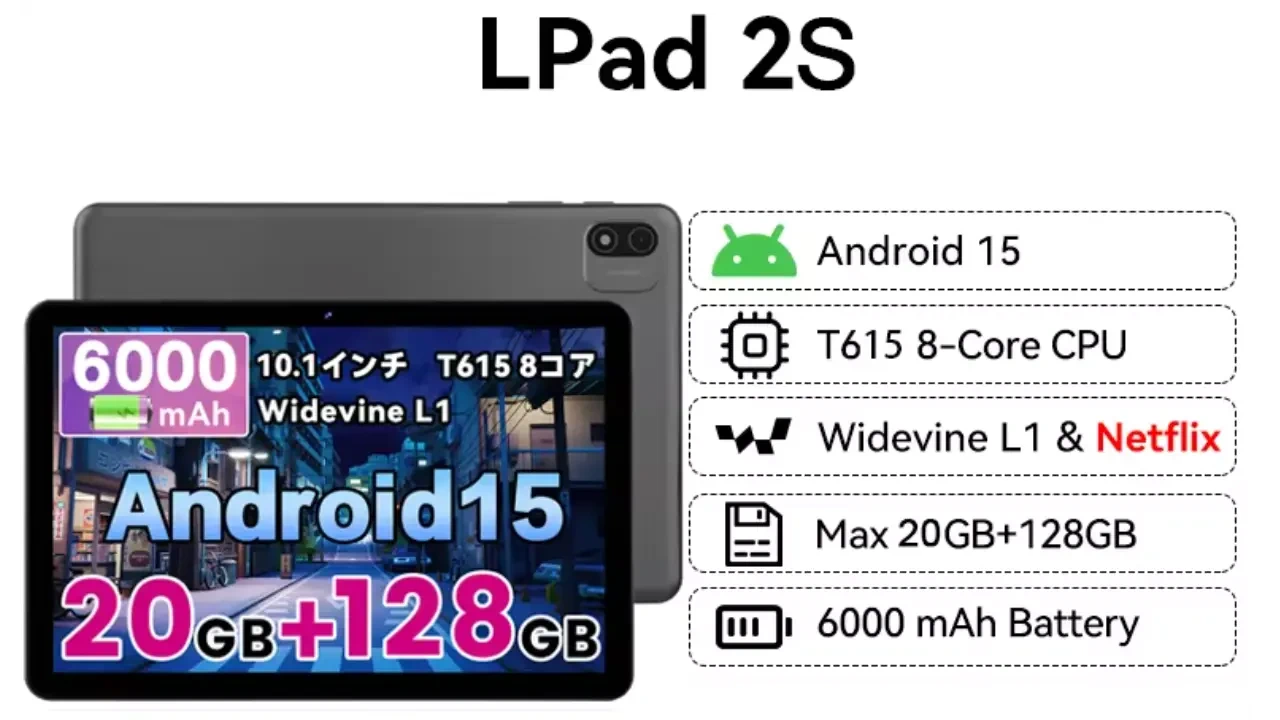 Alphawolf LPad2S, another affordable 10.1
