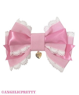 Angelic Pretty アームウォーマー サテンリボン ピンク Angelic Pretty