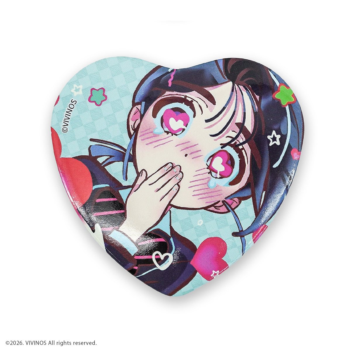Alien Stage Random Heart Badge | animate USA