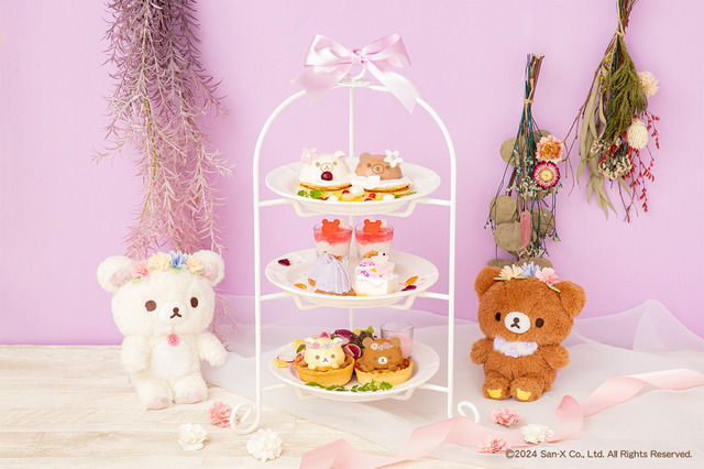 リラックマ」コリラックマ＆チャイロイコグマと一緒にアフタヌーン