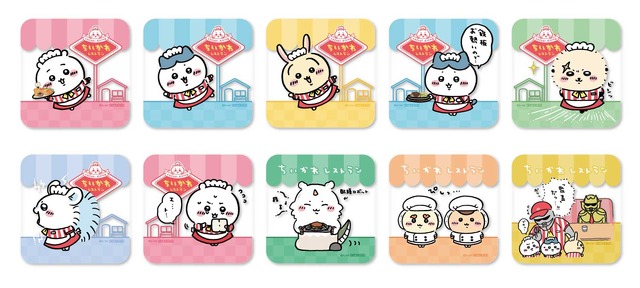 ちいかわ」コラボカフェが福岡に♪ ちいかわとハチワレが巻き巻き