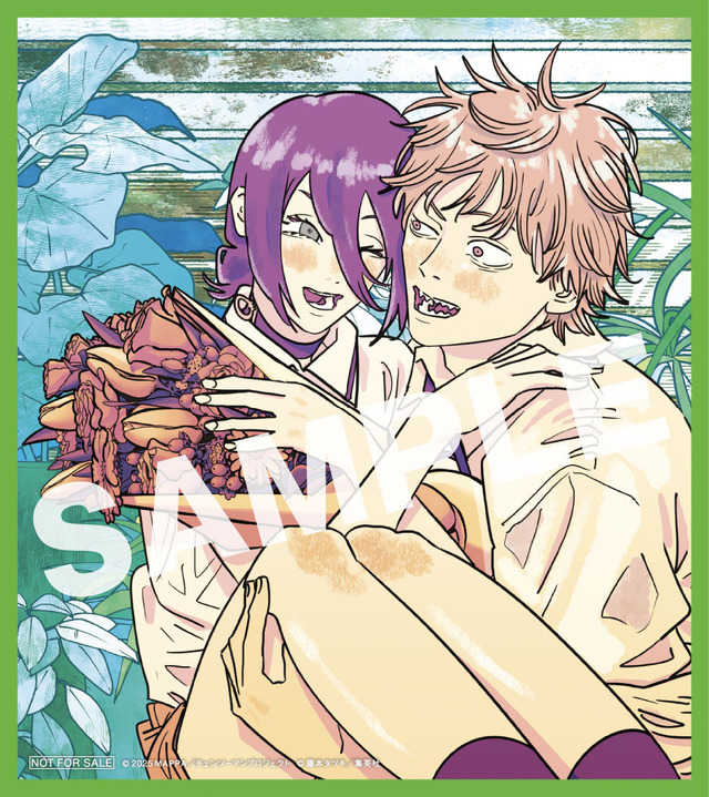 劇場版「チェンソーマン」藤本タツキがデンジとレゼを描き下ろし！入