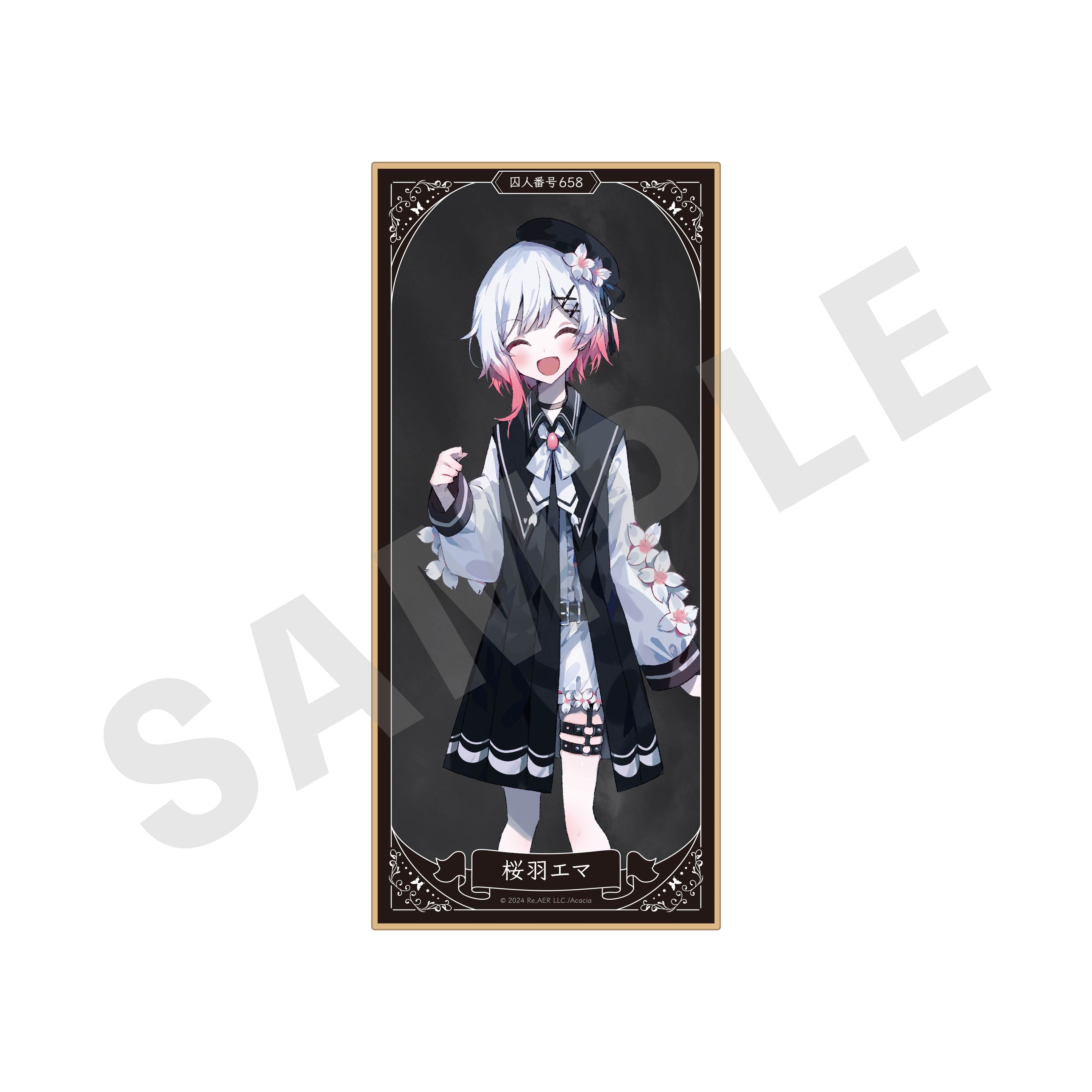 単品】「魔法少女ノ魔女裁判」トレーディングスタンド色紙（全13種