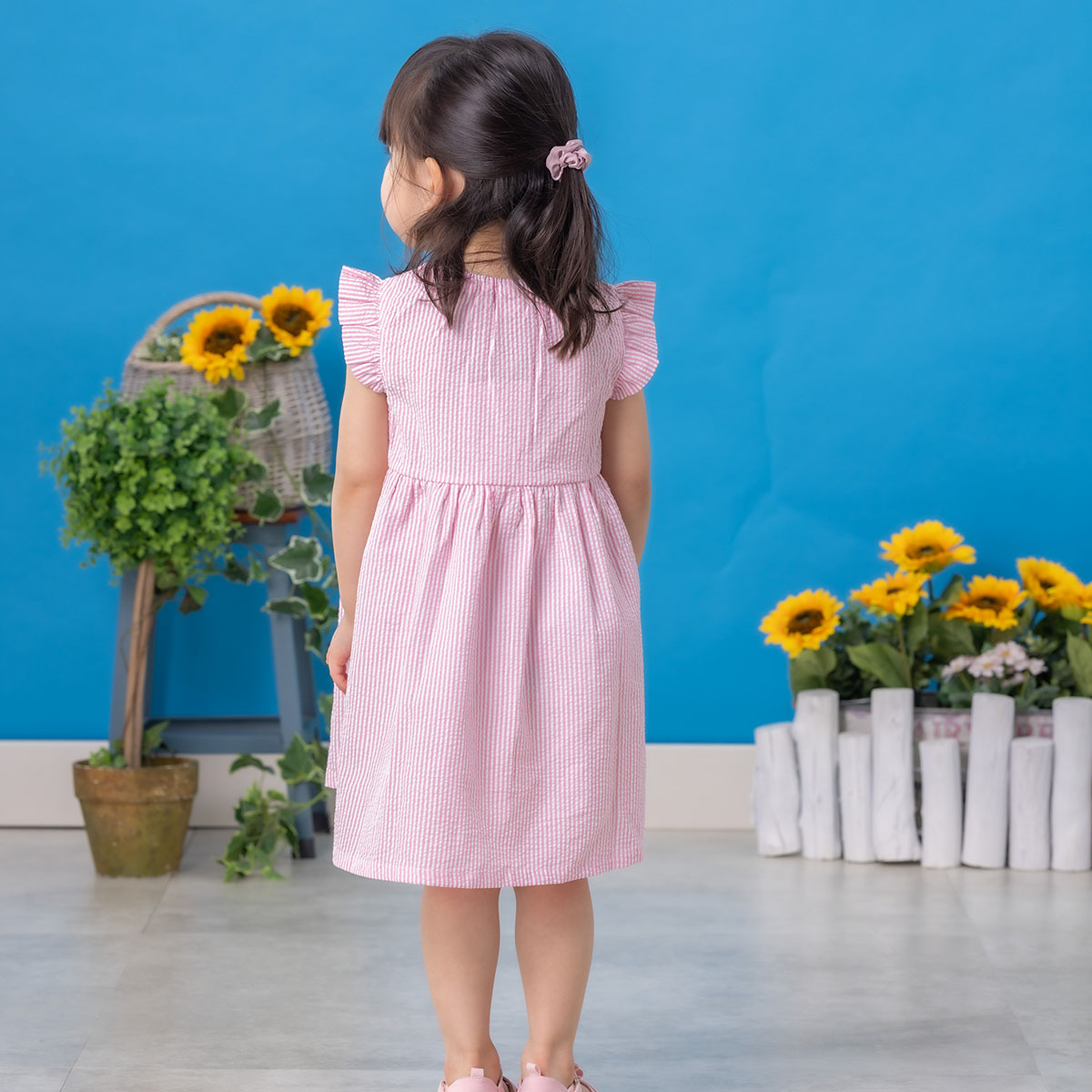 サッカーストライプ切替ワンピース｜アイテム｜アンパンマンキッズ