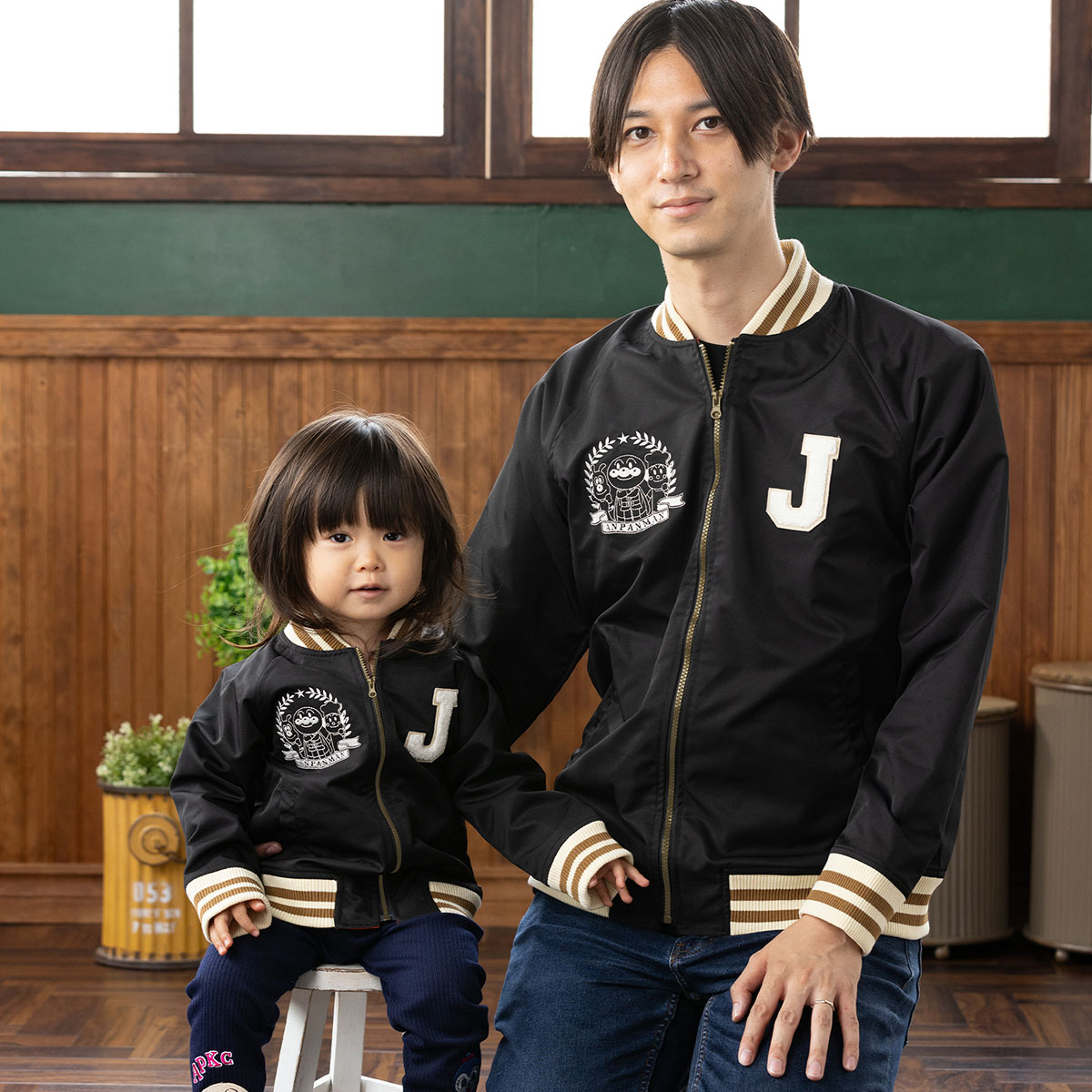 ジャムおじさんバイクスカジャン 大人｜アイテム｜アンパンマンキッズ