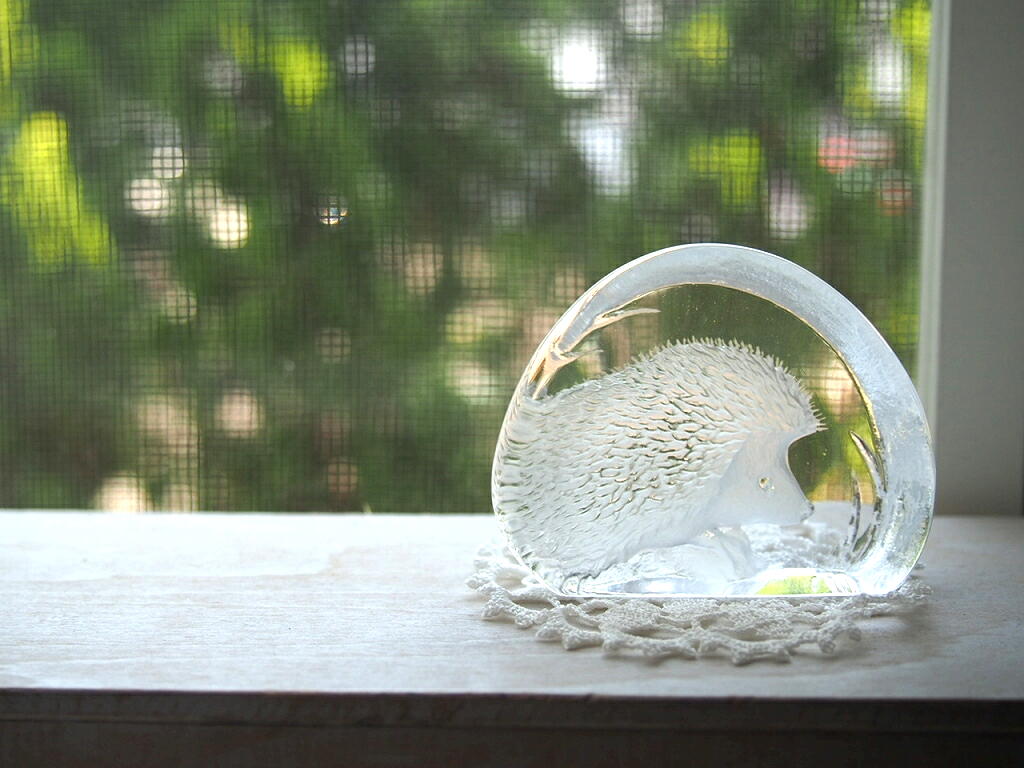 北欧ヴィンテージ Mats Jonasson マッツ・ヨナッソン クリスタルの