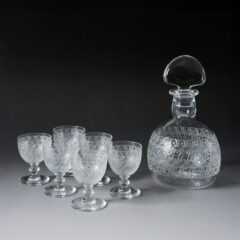 オールドバカラ「ローハン ROHAN クープグラス」《アンティックかとう》