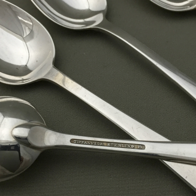 ティファニー「“Queen Anne” コーヒースプーン 6本セット