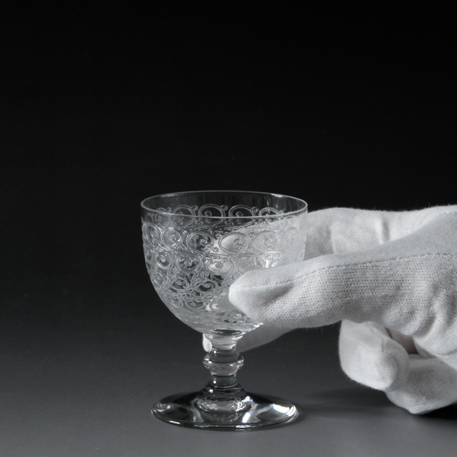 オールドバカラ「ローハン ROHAN 冷酒グラス H 7.5 ㎝」《アンティック