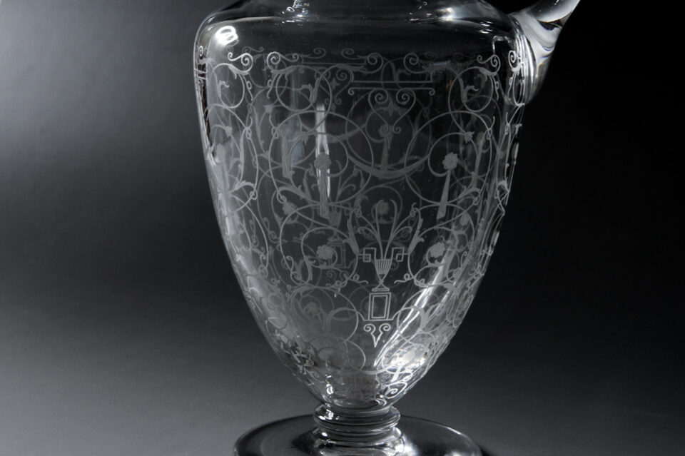 オールドバカラ「ミケランジェロ Michelangelo ピッチャー（小