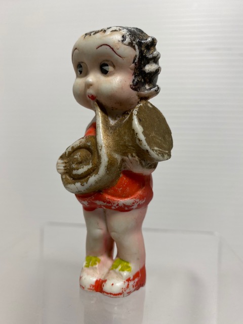 昭和レトロ☆ベティちゃん☆陶器製☆人形 8．5cm 手塗 BETTY BOOP