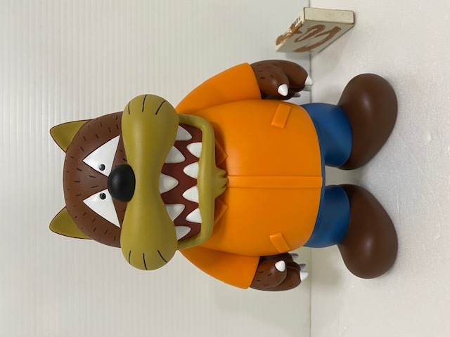 開封品☆箱付☆オオカミ男☆怪物くん☆ソフビ人形 18．5cm 箱