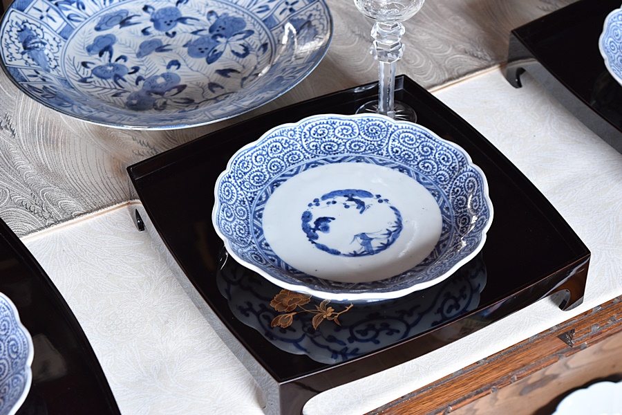 珍品」大明萬暦年製 魚型 大皿 骨董 珍品」大明萬暦年製 魚型 大皿