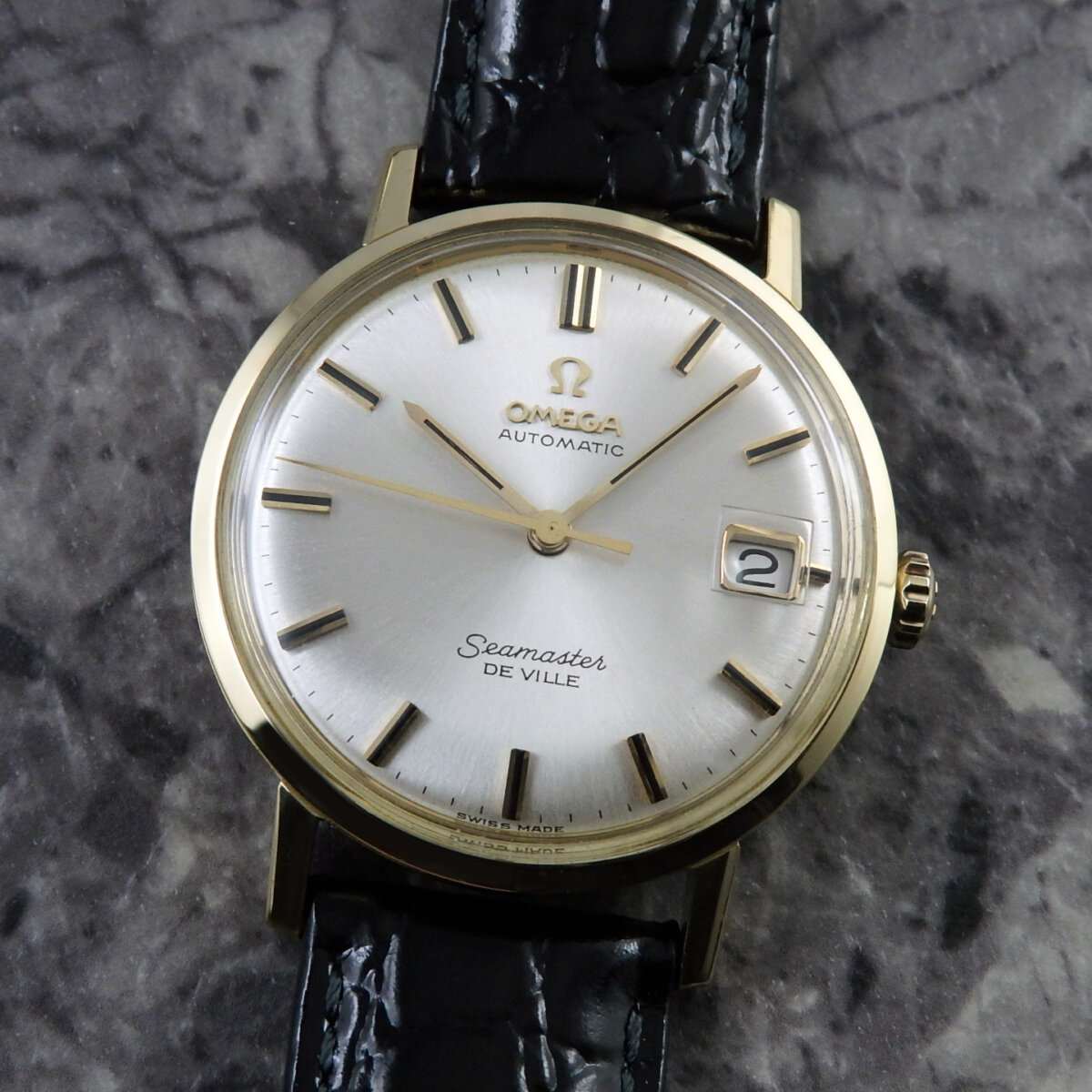1960's オメガ シーマスター アンティーク 自動巻 18KYG 金無垢 YG