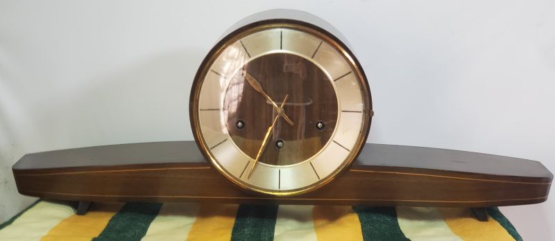 ユンハンス・ウエストミンスターチャイム・日の出型・置き時計・八日