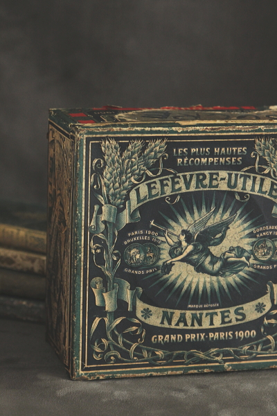 LU ビスケット缶 ヴィンテージティン缶 フランス アンティークス