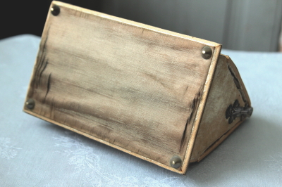 アンティークソーイングボックス 裁縫箱 手芸 メルスリー フランス