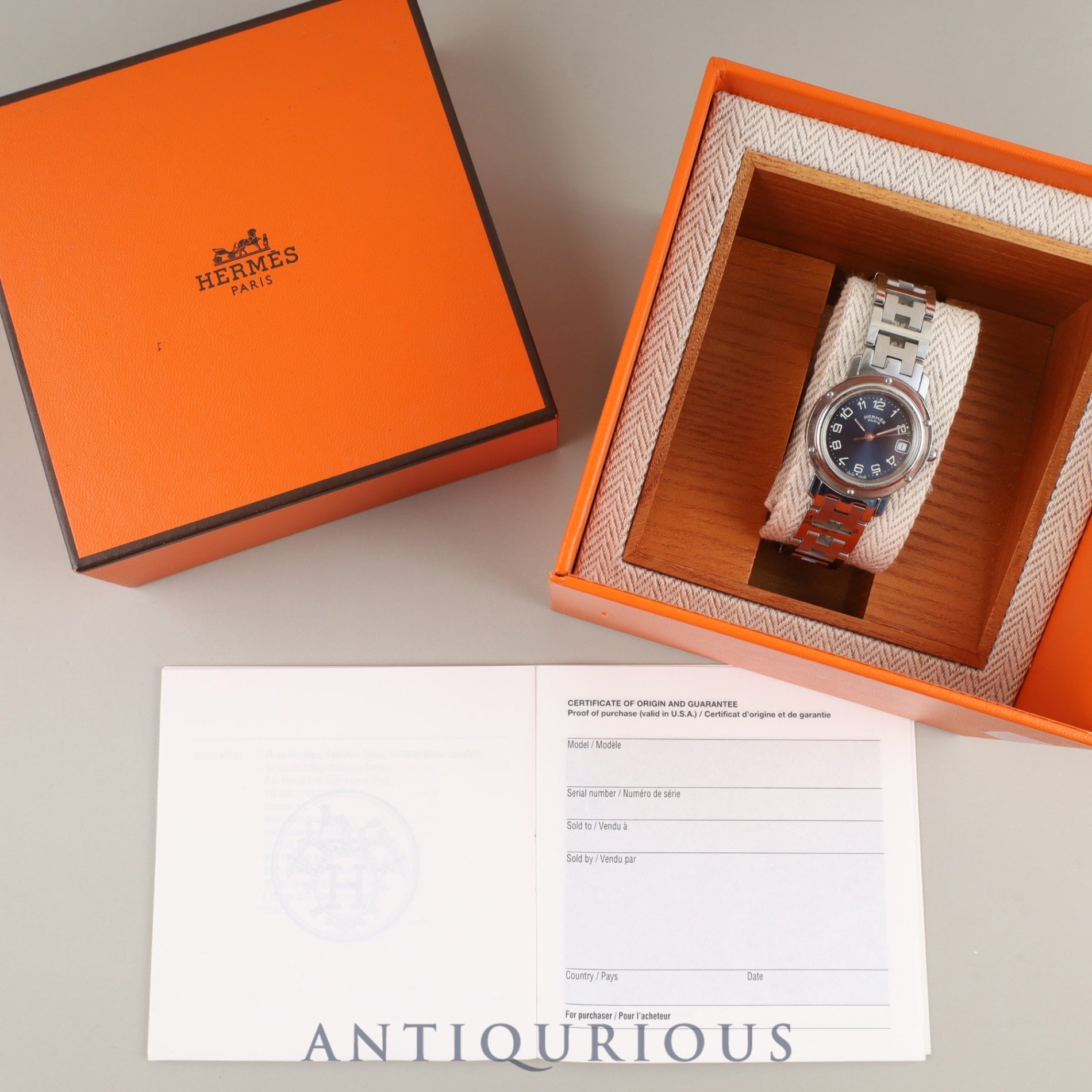 エルメス クリッパーの腕時計（HERMES）| 東京銀座のヴィンテージ