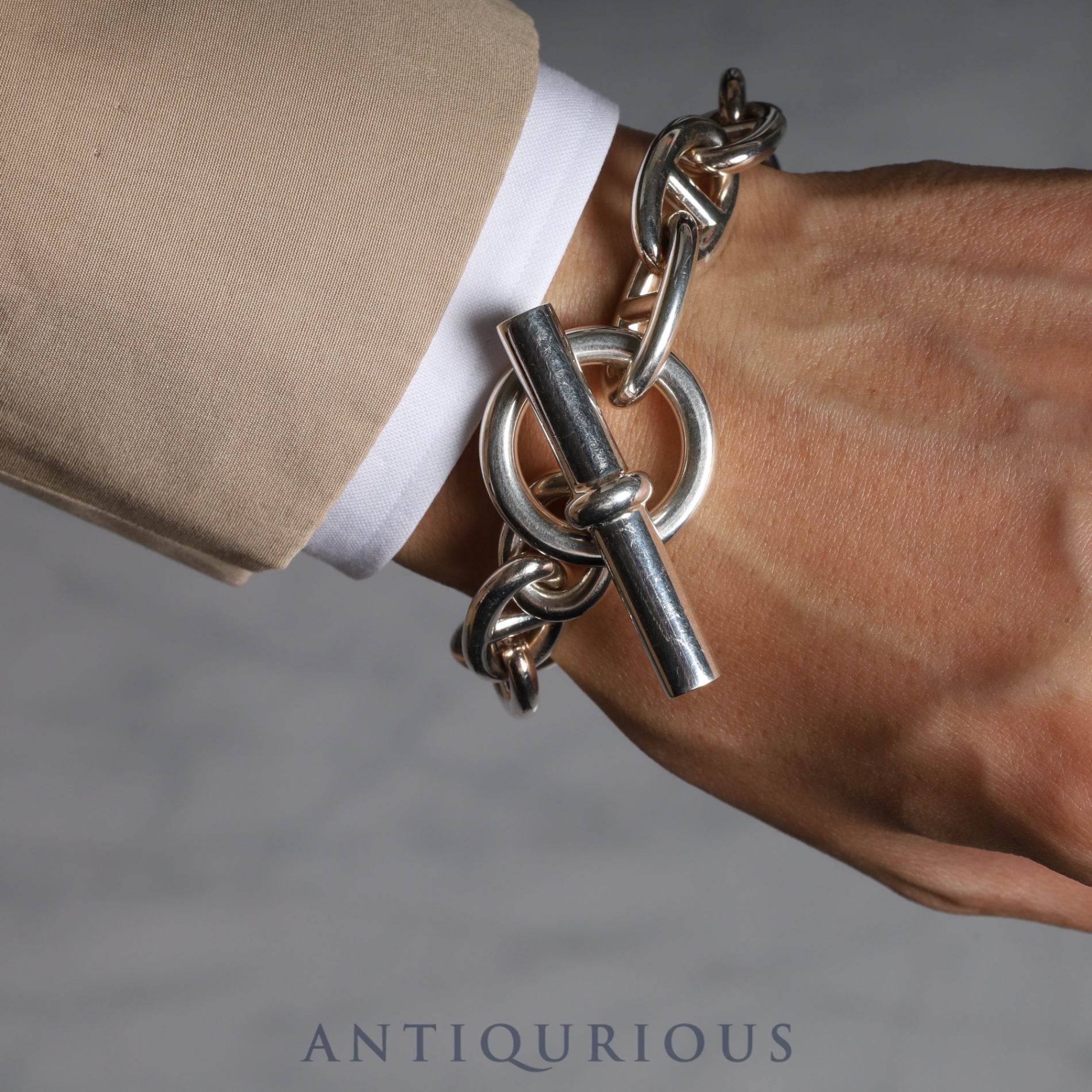 エルメス ブレスレット シェーヌダンクル TGM 12コマ | 東京銀座の