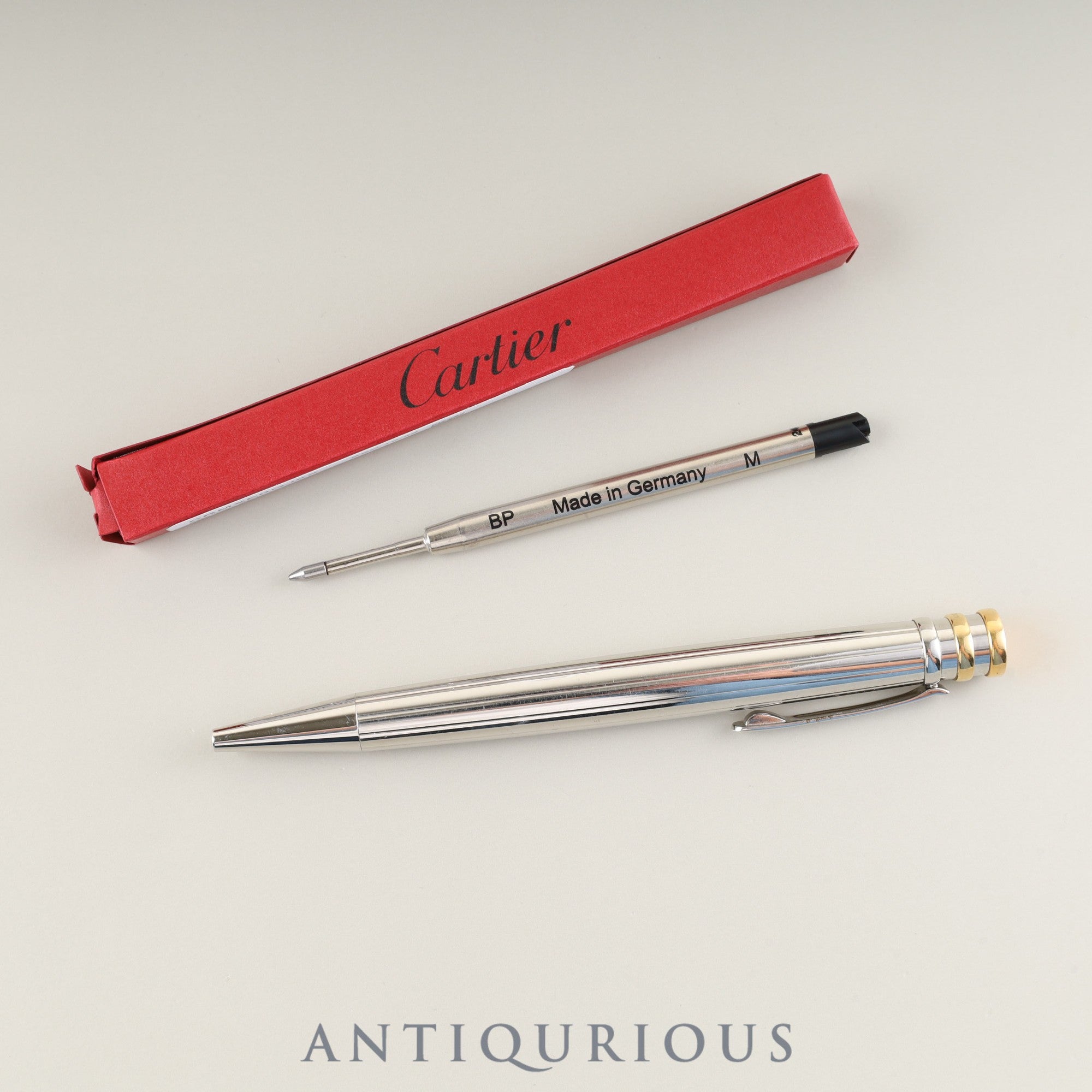 カルティエ トリニティ ボールペン メタル/GP ツイスト式 未使用純正